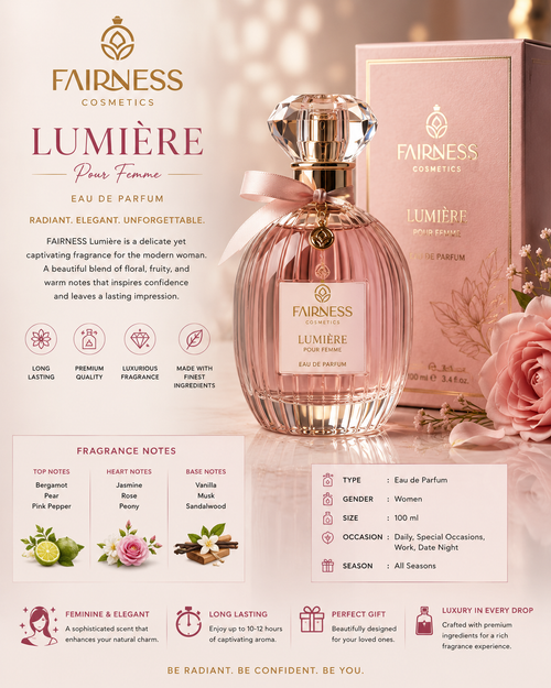 FAIRNESS Velvet Bloom – Luxury Women’s Eau de Parfum