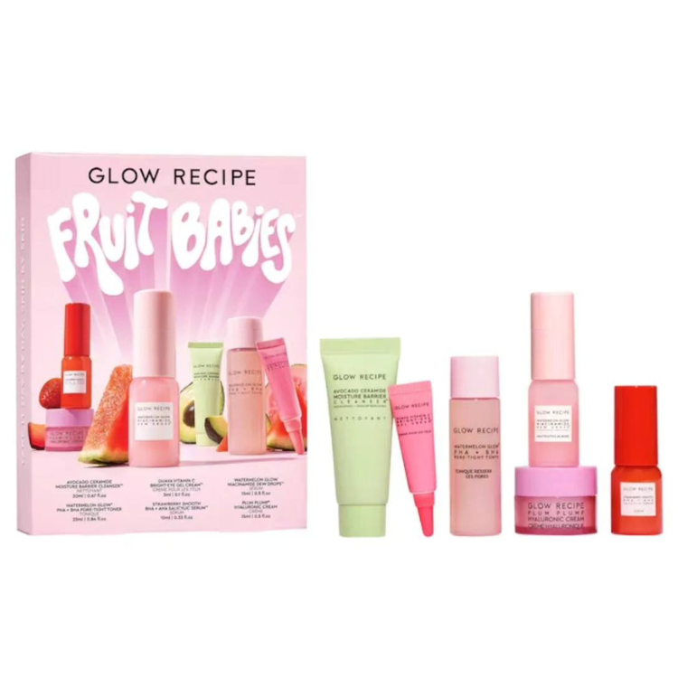Glow Recipe GlowTinis Mini Skincare Set 6pc