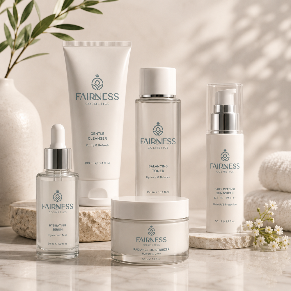 FAIRNESS Radiance Skincare Collection – Complete Daily Care Set